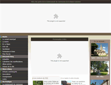 Tablet Screenshot of mairie-nery.com